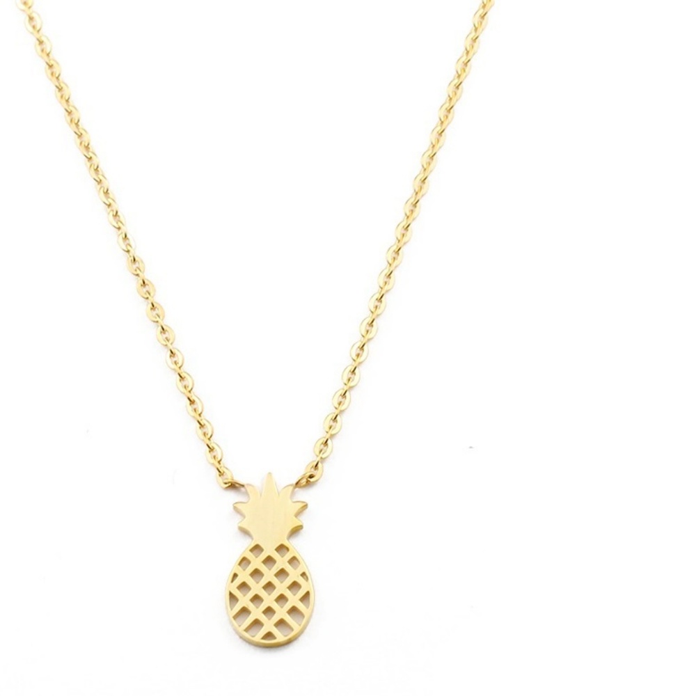 ❤️4 for $20 Sale❤️  Pineapple necklace Onepurpose - Picture 2 of 4